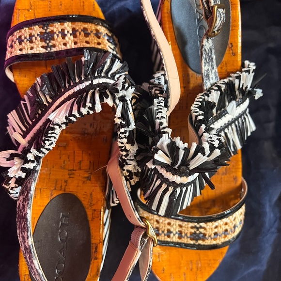 Platform Coach Sandals! - Picture 2 of 2